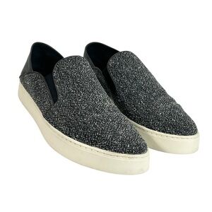 Vince Garvey Slip On Tweed Sneaker Women's size 8.5